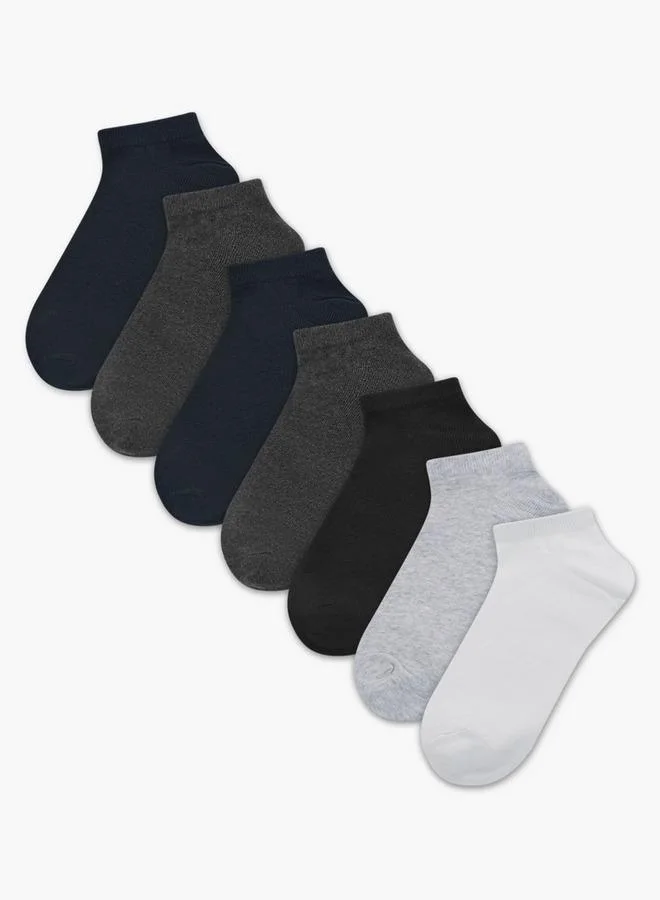 ال بي ال من شو اكسبرس Men Socks Ankle Length - Set Of 7